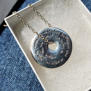 Ralph Waldo Sterling Necklace